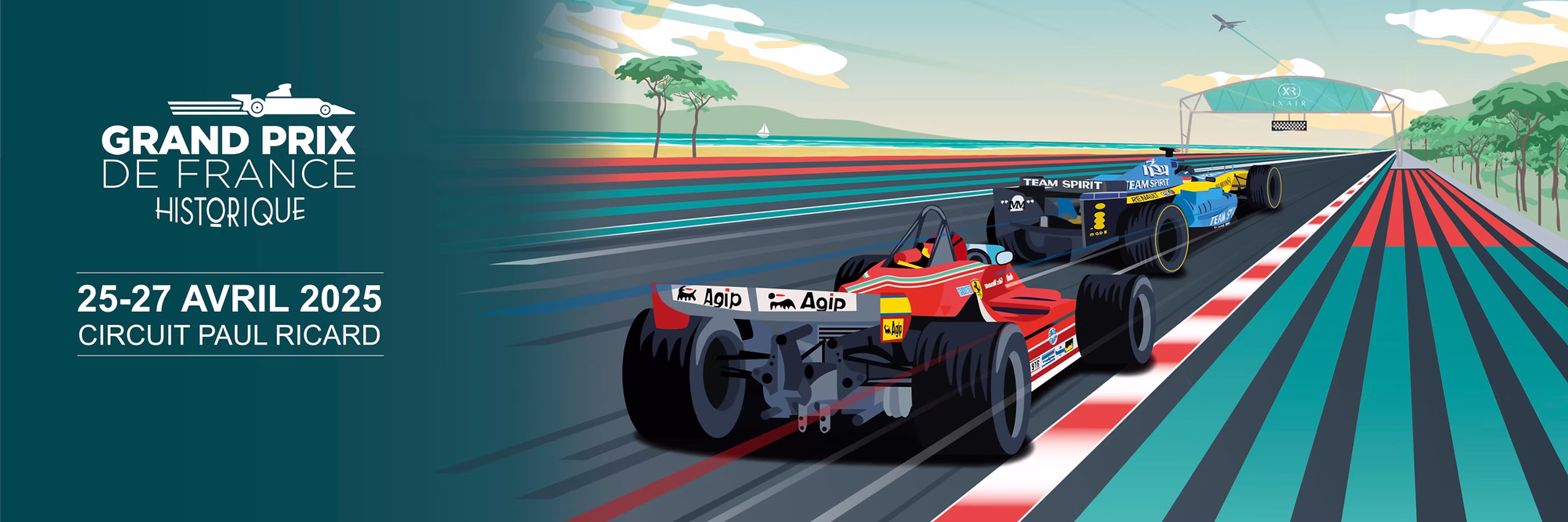 Banner for Grand Prix de France Historique